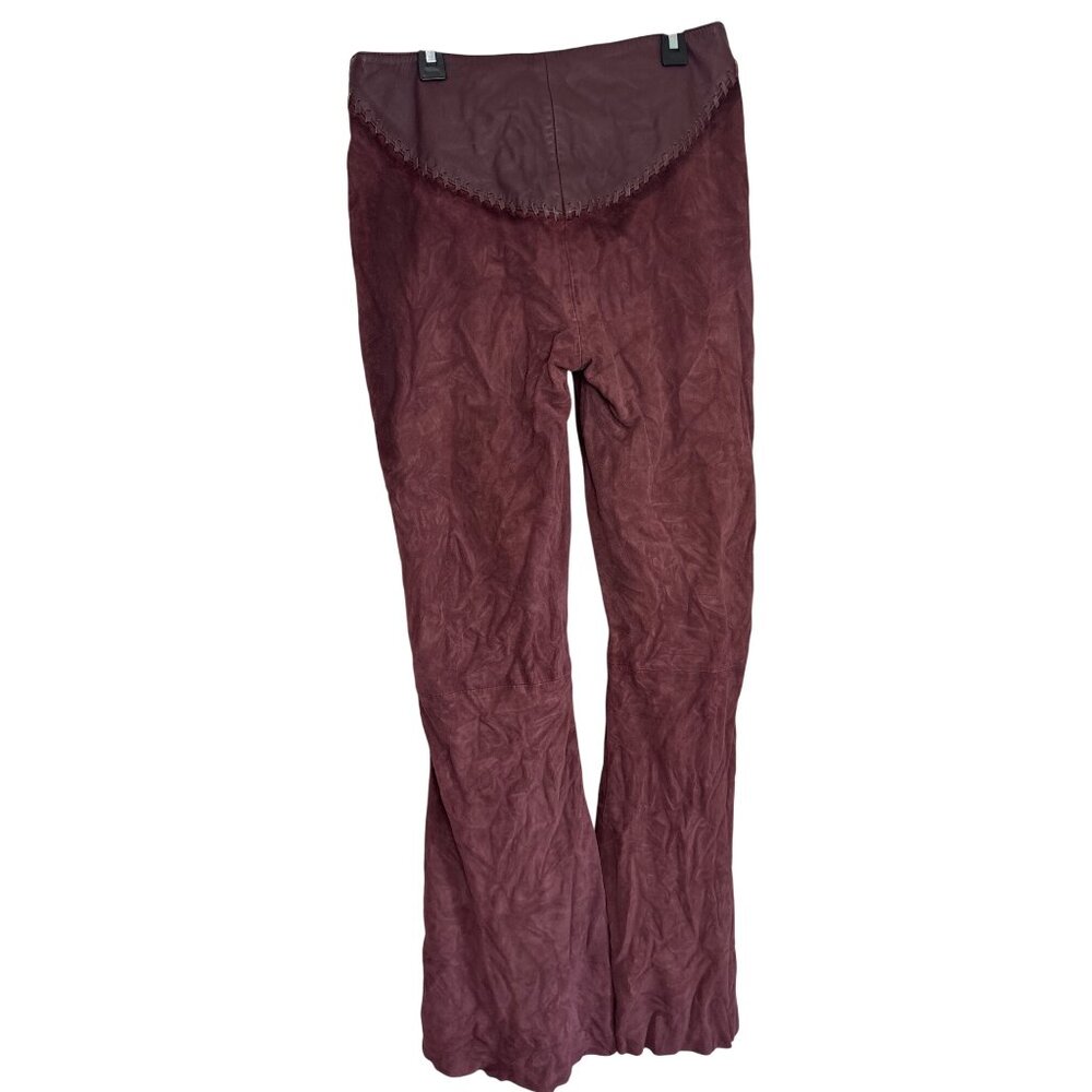 Understated Leather Sonny Suede Pants in Chocolate Small New Womens Leather - Picture 10 of 15
